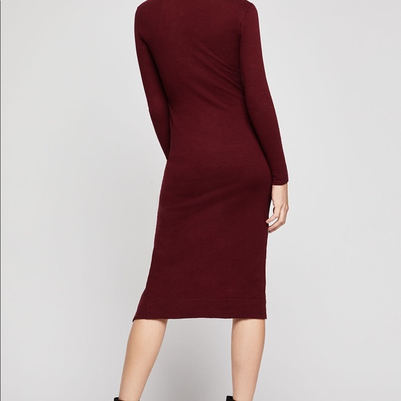 BCBG burgundy dress Large - Picture 4 of 4